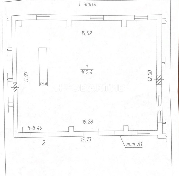 
   Сдам помещение свободного назначения, 182.4 м², Шоссейная ул, 56

. Фото 6.