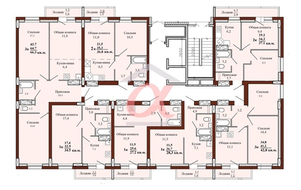 
   Продам 1-комнатную, 40 м², Тухачевского ул, 29Б

. Фото 16.