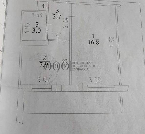 
   Продам 1-комнатную, 31.7 м², Московский - Комсомольский тер, 7

. Фото 9.