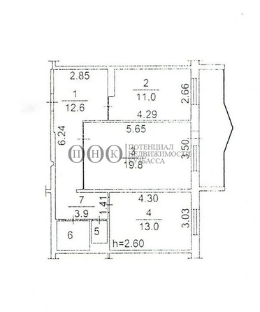 
   Продам 2-комнатную, 63.9 м², Шахтеров (Гравелит) тер, 121

. Фото 7.