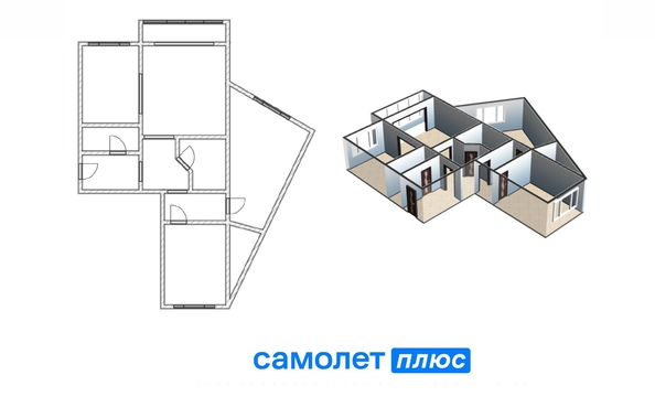 
   Продам 3-комнатную, 96.7 м², 

. Фото 6.