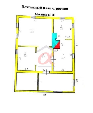 
   Продам дом, 55.6 м², Чаща

. Фото 1.