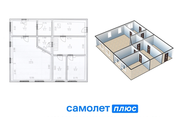 
   Продам дом, 166.2 м², Кемерово

. Фото 2.