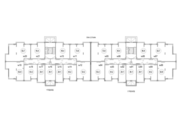 
   Продам 3-комнатную, 53.2 м², Солнечный б-р, 22

. Фото 16.