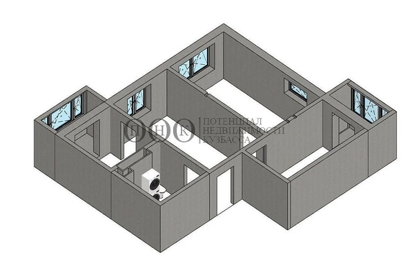 
   Продам 3-комнатную, 58 м², Красная ул, 10б

. Фото 3.