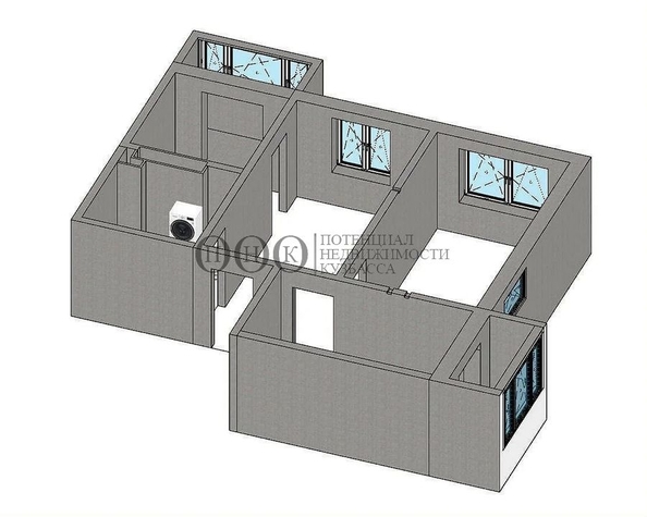 
   Продам 3-комнатную, 58 м², Красная ул, 10б

. Фото 4.