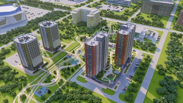 
   Продам 2-комнатную, 51.9 м², Панорама, (Октябрьский, 32а к.2)

. Фото 2.