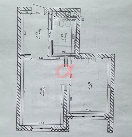 
   Продам 2-комнатную, 50 м², Строителей б-р, 28г

. Фото 18.