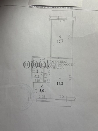 
   Продам 2-комнатную, 47.3 м², Строителей б-р, 28б

. Фото 25.