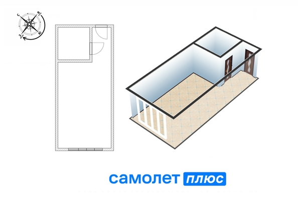 
   Продам студию, 27.3 м², Дружбы ул, 30/6

. Фото 17.