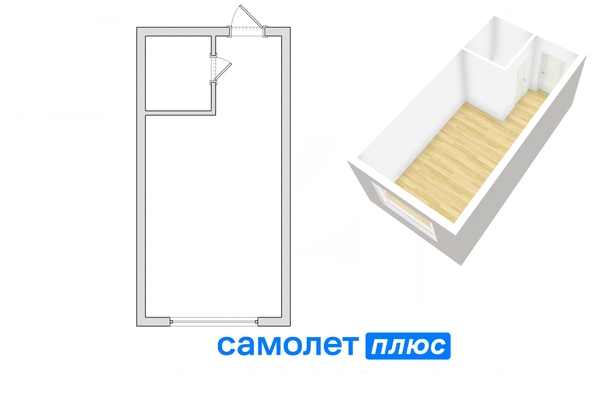 
  Продается 1-комн. квартира, 22.6 м², Московский пр-кт, д. 25
. Фото 2.
