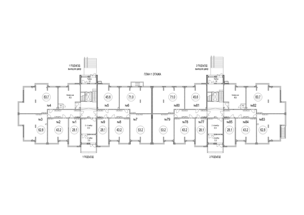 
   Продам 1-комнатную, 53.2 м², Солнечный бульвар, дом 23 корп 3

. Фото 1.