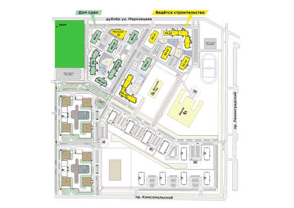 
   Продам 1-комнатную, 39.5 м², Верхний бульвар-2, дом 53 корп 1

. Фото 3.