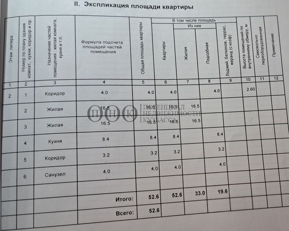 
   Продам 2-комнатную, 53 м², Заречная ул, 5

. Фото 12.