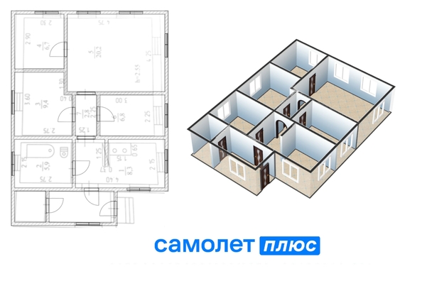 
   Продам дом, 60.2 м², Кемерово

. Фото 2.