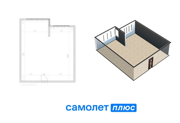 
  Продается 2-комн. квартира, 43.2 м², 2-й микрорайон, д. 22
. Фото 2.