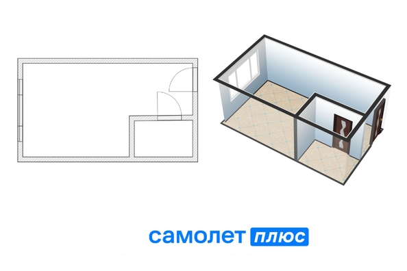 
  Продается студия, 16.6 м², Ленинградский пр-кт, д. 5
. Фото 2.