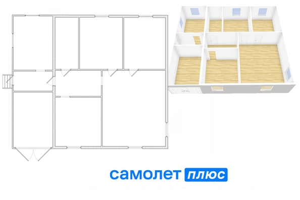 
  Продается дом, 84.2 м², Топки
. Фото 2.