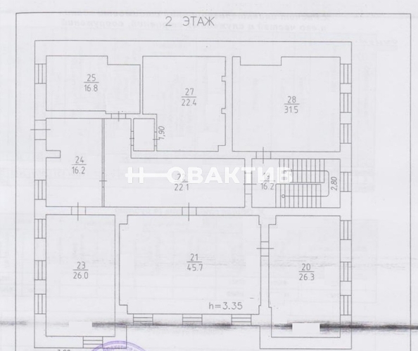 
  Сдается универсальное помещение, 32 м², Чекмарева ул, д. 9
. Фото 5.