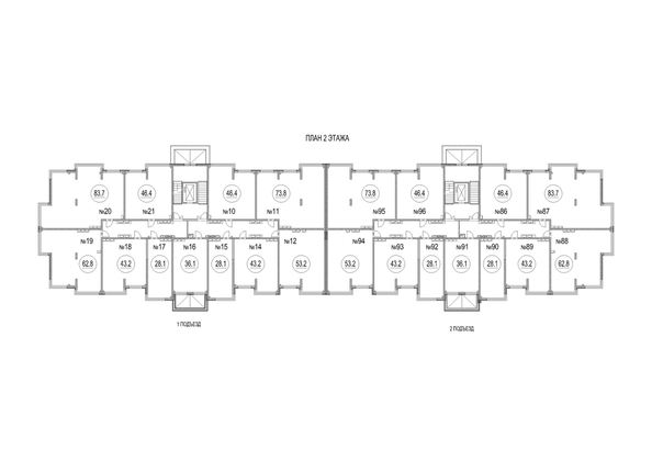 
   Продам 1-комнатную, 46.4 м², Солнечный бульвар, дом 23 корп 3

. Фото 1.