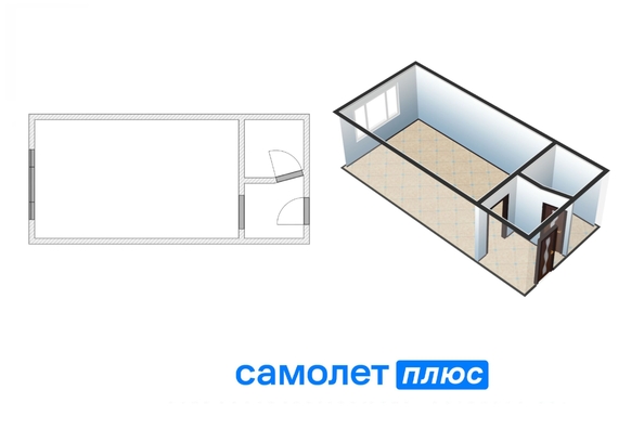 
   Продам студию, 22.5 м², Ногинская ул, 10

. Фото 2.