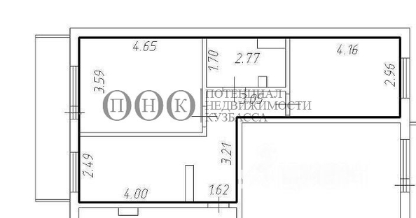 
   Продам 2-комнатную, 52 м², Серебряный бор ул, 4а

. Фото 7.