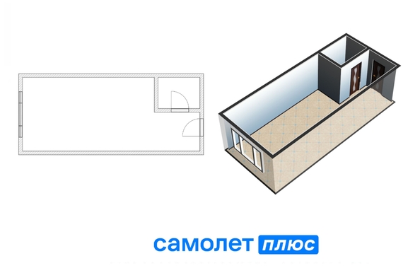 
  Продается 1-комн. квартира, 22.5 м², Инициативная ул, д. 27А
. Фото 1.