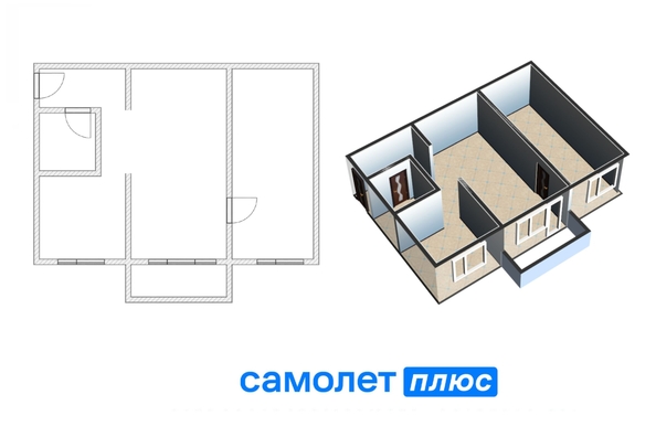 
  Продается 2-комн. квартира, 44.7 м², Гагарина ул, д. 157
. Фото 17.