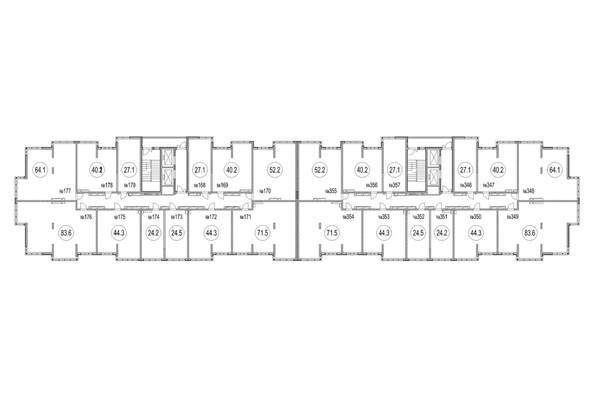 
  Продается 2-комн. квартира, 44.7 м², ЖК Мичуринская аллея, дом 58 корп 4 
. Фото 21.