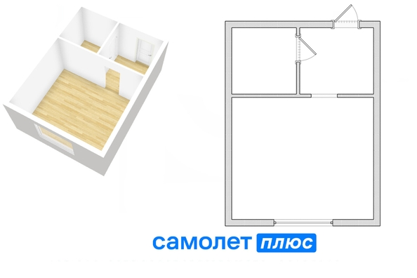 
  Продается студия, 24 м², Строительная ул, д. 7
. Фото 12.