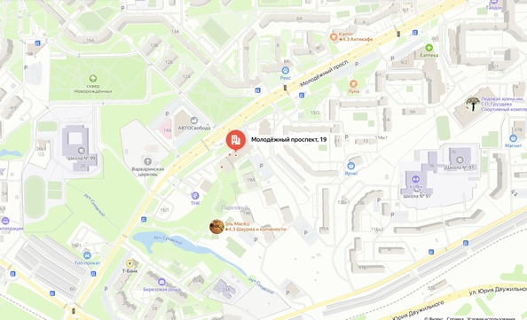 
  Продается торговая площадь, 386 м², ЖК Парковый, дом 1
. Фото 6.