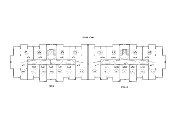
  Продается 1-комн. квартира, 53.2 м², ЖК Солнечный бульвар, дом 23 корп 3
. Фото 1.