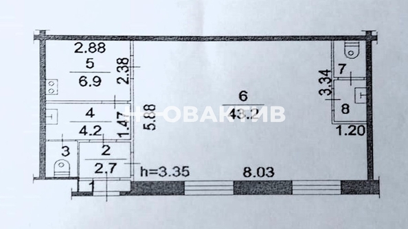 
  Продается универсальное помещение, 63 м², Предзаводская ул, д. 1В
. Фото 6.