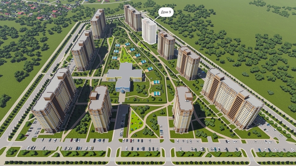 
  Продается 3-комн. квартира, 76.6 м², ЖК Сити-парк, дом 9
. Фото 4.