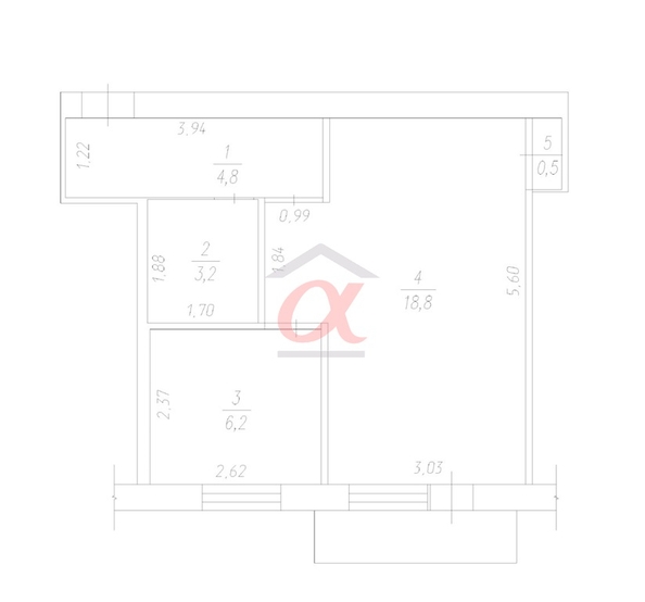 
  Продается 1-комн. квартира, 33.5 м², Черняховского ул, д. 8
. Фото 24.