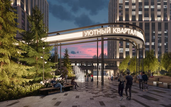 
  Продается студия, 28.9 м², ЖК Уютный квартал, дом 1
. Фото 19.