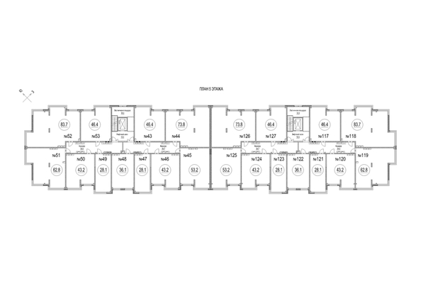 
  Продается 1-комн. квартира, 46.4 м², ЖК Солнечный бульвар, дом 24 корп 3
. Фото 5.