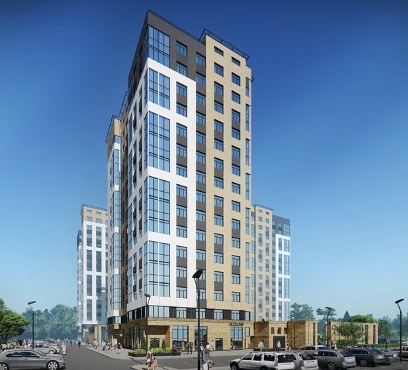 
  Продается 3-комн. квартира, 72.6 м², ЖК Чемпион-парк, дом 1
. Фото 2.