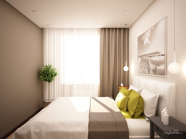 
  Продается 2-комн. квартира, 45.6 м², ЖК Парковый, дом 3 этап 1
. Фото 2.