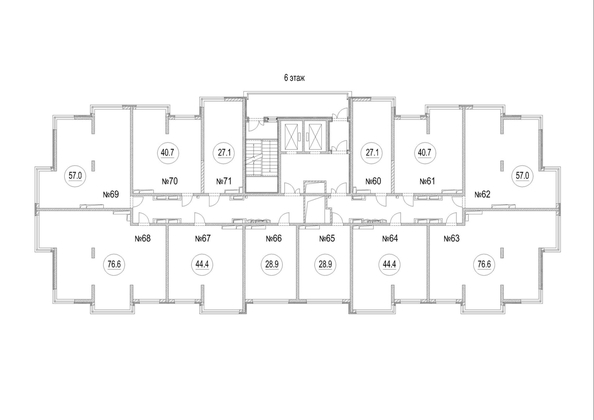 
  Продается студия, 28.9 м², ЖК Сити-парк, дом 2
. Фото 1.