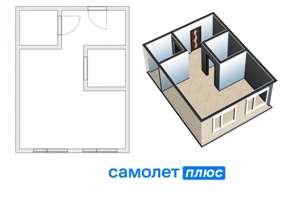 
  Продается 1-комн. квартира, 22.2 м², Рекордная ул, д. 2а
. Фото 10.