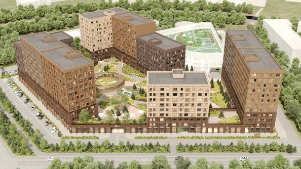 
  Продается 2-комн. квартира, 43.96 м², ЖК Клевер
. Фото 7.