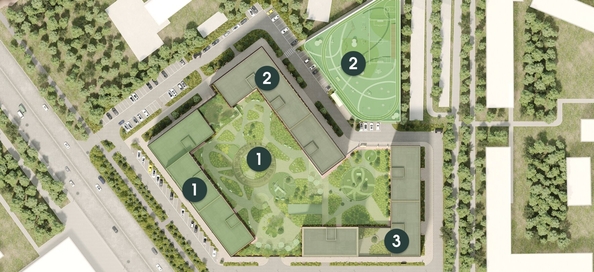 
  Продается 2-комн. квартира, 42.23 м², ЖК Клевер
. Фото 9.