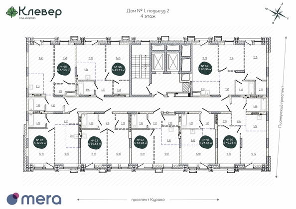 
  Продается 1-комн. квартира, 28.86 м², ЖК Клевер
. Фото 1.