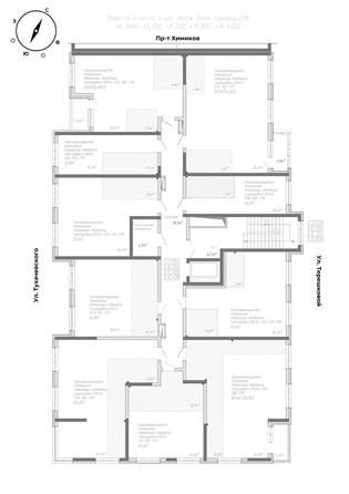 
  Продается 2-комн. квартира, 53.8 м², ЖК Уютный квартал, дом 2
. Фото 26.