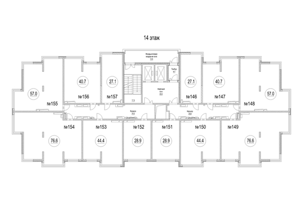 
  Продается студия, 27.1 м², ЖК Сити-парк, дом 9
. Фото 1.