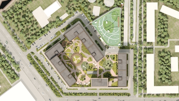 
  Продается 2-комн. квартира, 37.77 м², ЖК Клевер
. Фото 7.