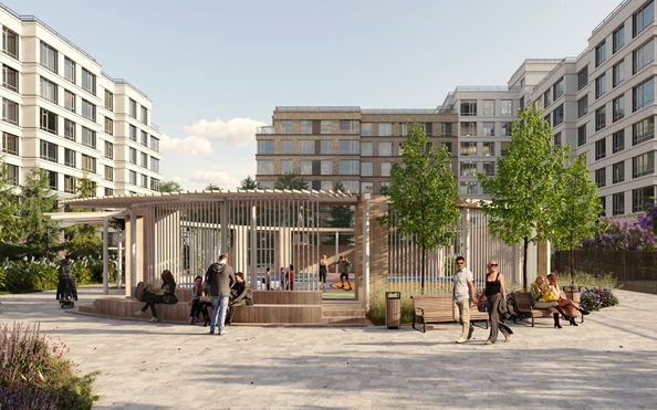 
  Продается 3-комн. квартира 86.3 м², в ЖК Уютный квартал, дом 2. Фото 3.