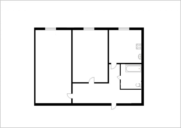 
  Продается 2-комн. квартира 43.6 м². Фото 4.