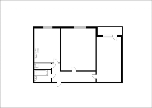 
  Продается 2-комн. квартира 42 м². Фото 13.
